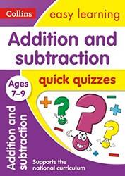 Addition & Subtraction Quick Quizzes Ages 79