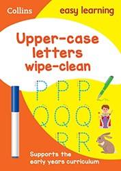 El PreschooL- Upper Case Letters Age 3-5 Wipe Clean Activity