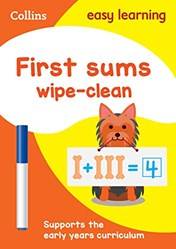 First Sums Age 35 Wipe Clean Activity Book
