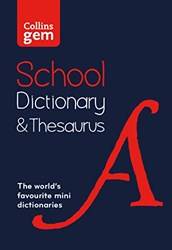 Collins Gem School Dictionary & Thesaurus 3rd Edn