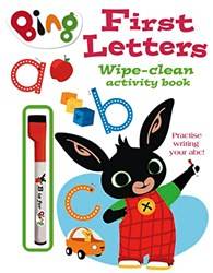 Bing  First Letters WipE-Clean Activity Book