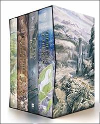 The Hobbit & The Lord Of The Rings Boxed Set Illustrateded}