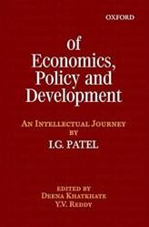 OF ECONOMICS, POLICY AND DEVELOPMENT-PD