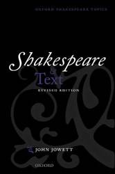 SHAKESPEARE AND TEXT P