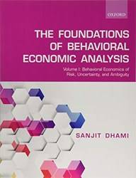 THE FOUNDATIONS OF BEHAVIORAL ECONOMIC ANALYSIS VOL I P