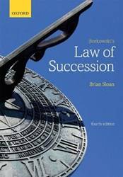 BORKOWSKIS LAW OF SUCCESSION 4E PAPER