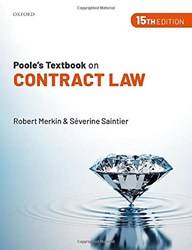 POOLES TEXTB ON CONTRACT LAW, 15E