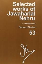 SELECTED WORKS OF JAWAHALAL NEHRU, SECOND SERIES, VOL 53 (1-31 OCTOBER 1959)