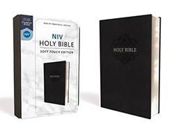 Niv Holy Bible Soft Touch Edition Leathersoft Black
