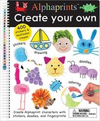 Alphaprints Create Your Own  A Sticker And Doodle Activity Book