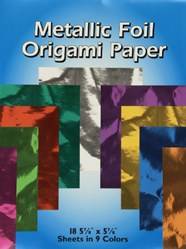 DoveR-Metallic Foil Origami Paper 18 5-