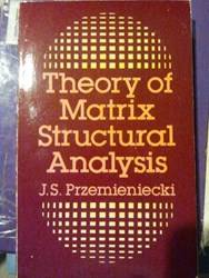 THEORY OF MATRIX STRUCTURAL ANALYSIS