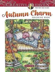Creative Haven Autumn Charm Coloring Book