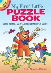 My First Little Puzzle Book Word Games Mazes Spot The Dif