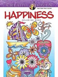 Creative Haven Happiness Coloring Book