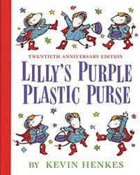 Lillys Purple Plastic Purse