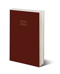 New King James Version Compact Text Bible - Burgundy