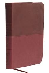 Nkjv Value Thinline Bible Compact Leathersoft Burgundy