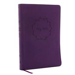 Nkjv Value Thinline Bible Large Print Leathersoft Purple