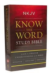 Nkjv Know The Word Study Bible Paperback Red Letter