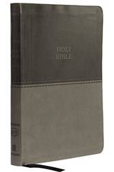 Kjv Value Thinline Bible Large Print Leathersoft Gray R