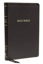 Kjv Thinline Bible Leathersoft Black Red Letter Comfort