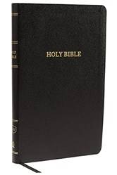 Kjv Holy Bible Thinline CenteR-Column Reference Bible Blac