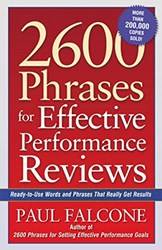 2600 Phrases For Effective Performance Reviews