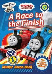 Thomas And Friends A Race To The Finish (sticker Scene Book