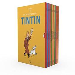 Tintin Paperback Boxed Set 23 Titles