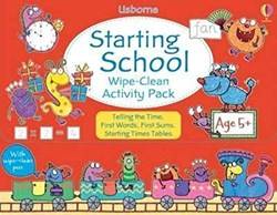 Starting School WipE-Clean Activity Pad 5+