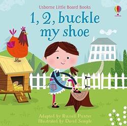 1 2 Buckle My Shoe Little Board Book