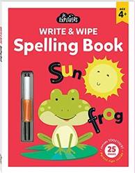 Junior Explorers Write And Wipe Spelling Book