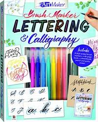Art Maker Brush Marker Lettering And Calligraphy Kit