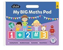 Junior Explorers My Big Maths Pad