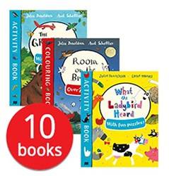 Julia Donaldson Activity Book X 10 Books (shrinkwrap)
