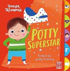 Toddler Triumphs Potty Superstar
