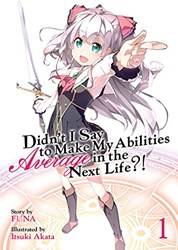 Didnt I Say To Make My Abilities Average In The Next Life!(light Novel) Vol 1
