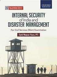 INTERNAL SECURITY AND DISASTER MANAGEMENT FOR UPSC