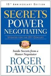 Secrets Of Power Negotiating
